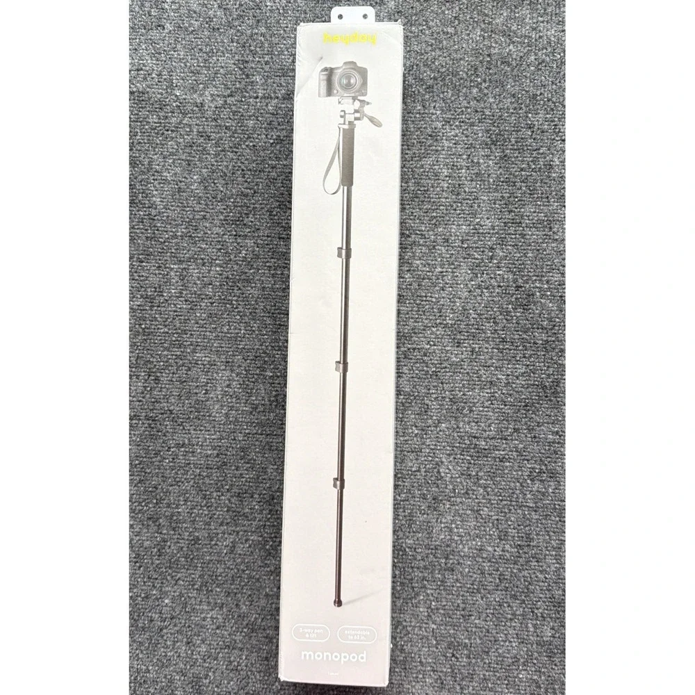 Heyday Monopod 3Way Panhead Quick Release Plate Black